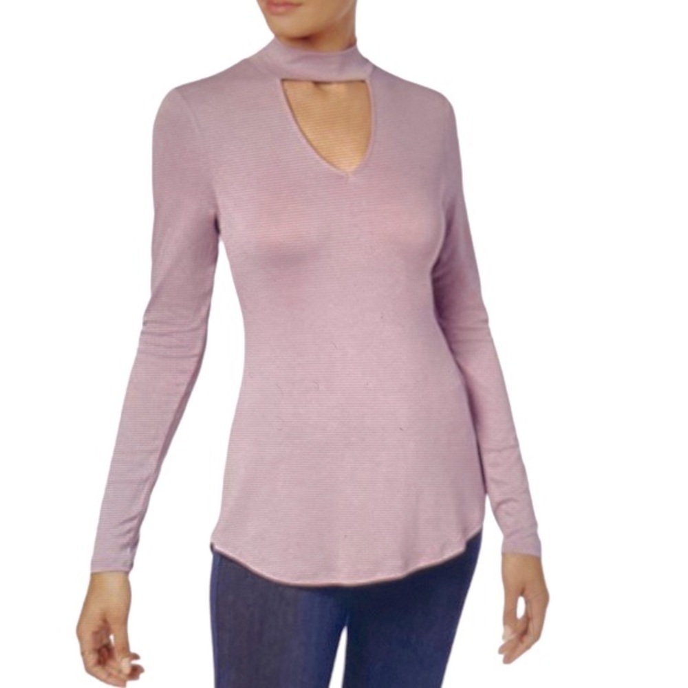 Ultra Flirt Stretchy Blouse Lavender